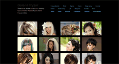 Desktop Screenshot of galeria-fryzur.s-media.com.pl